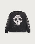 BAPE X SAINT MXXXXXX SKULL L/S TEE MENS