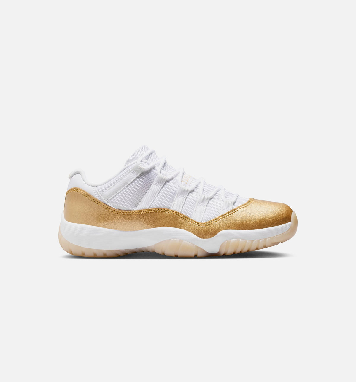 Air Jordan 11 Retro Low Women's Shoes - White/Metallic Gold/Team Gold