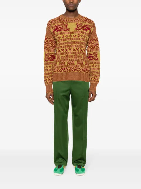 Vivienne Westwood intarsia-knit crew-neck jumper