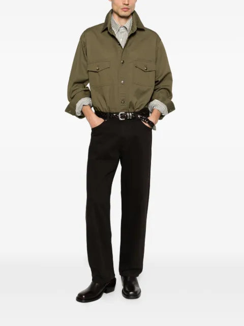 Saint Laurent cotton shirt jacket
