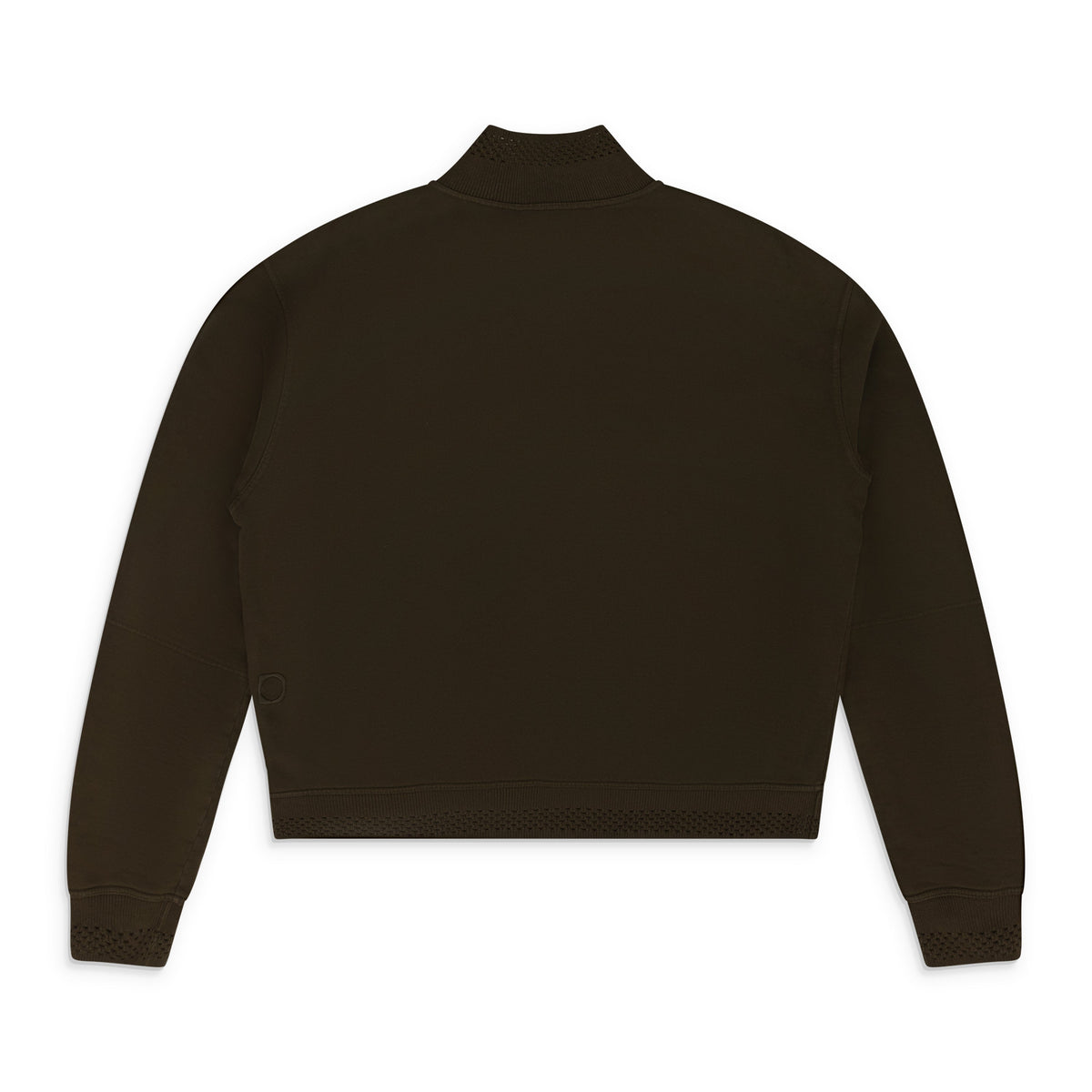 Brown Layered Jersey Sweater