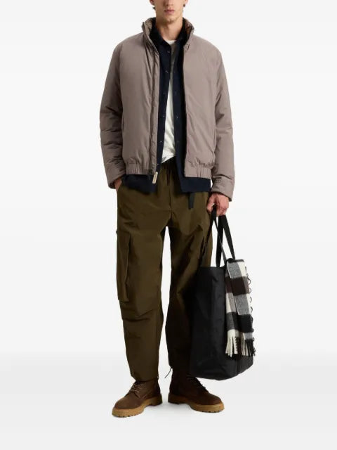 Woolrich quilted bomber jacket