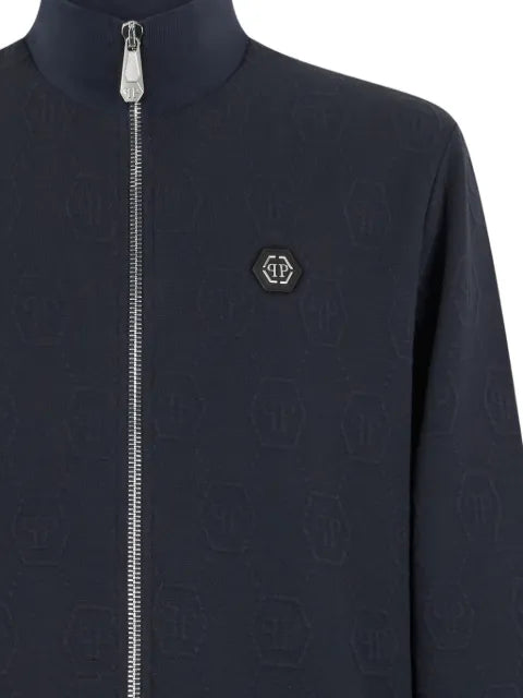 Philipp Plein jacquard monogram jacket
