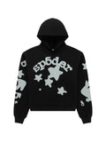 SP5DER reflective-detail hoodie