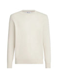 Brunello Cucinelli cotton textured rib lightweight sweater