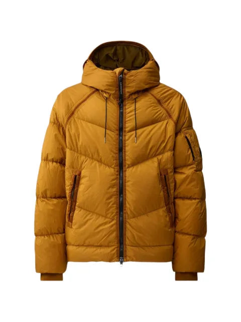 C.P. Company quilted hooded paded jacket