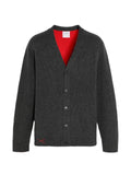Barrie double-faced button-up cardigan