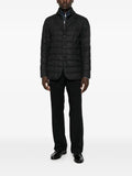 Herno quilted button-up jacket