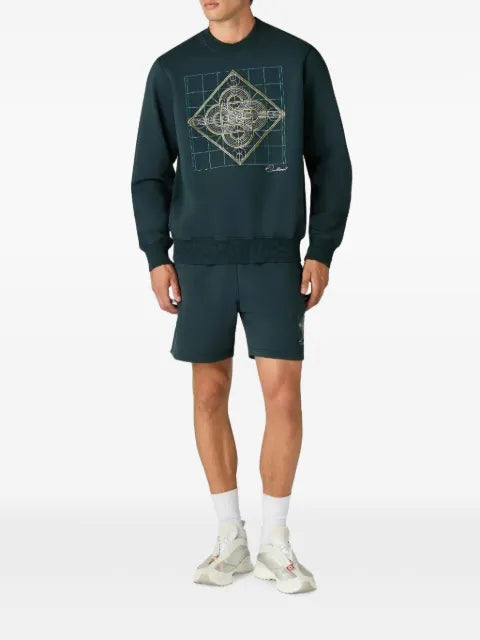 Casablanca geometric-print sweatshirt