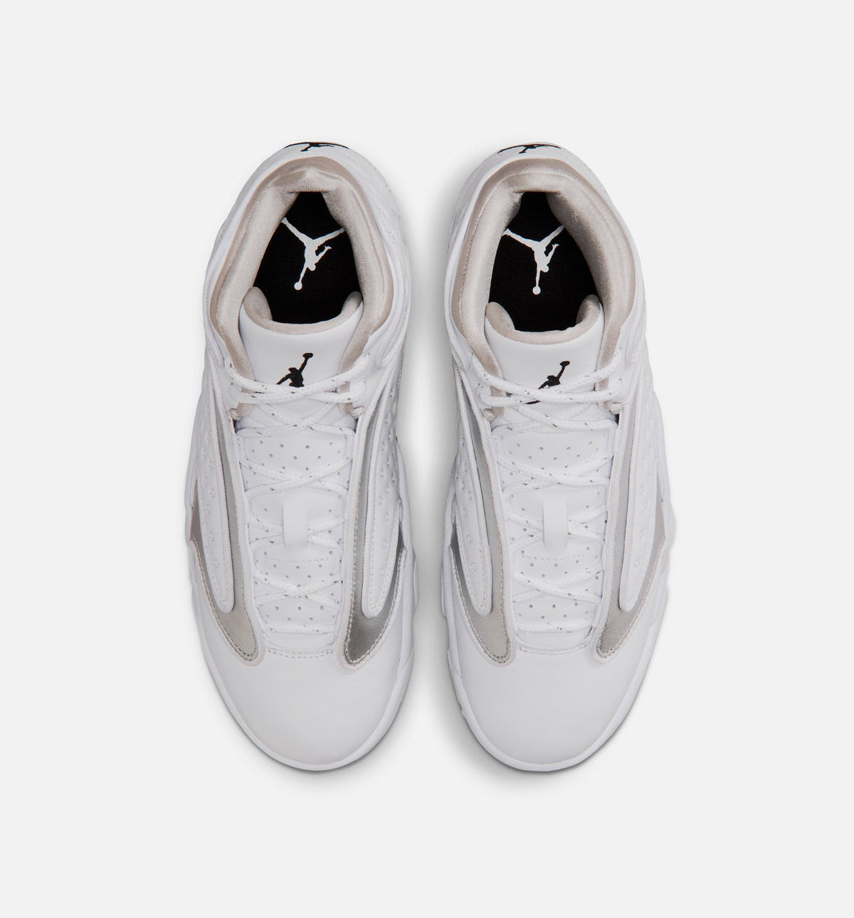 Air Jordan OG Women's Lifestyle Shoe – White/Black/Metallic Silver