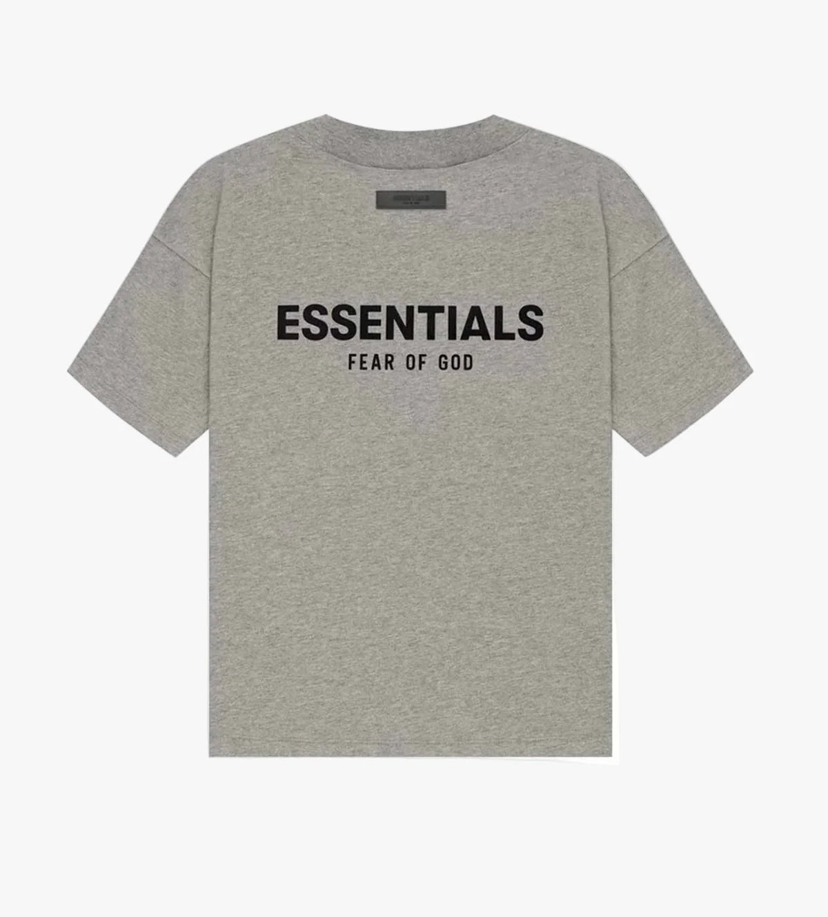 Essentials Fear Of God Dark Oatmeal Tee