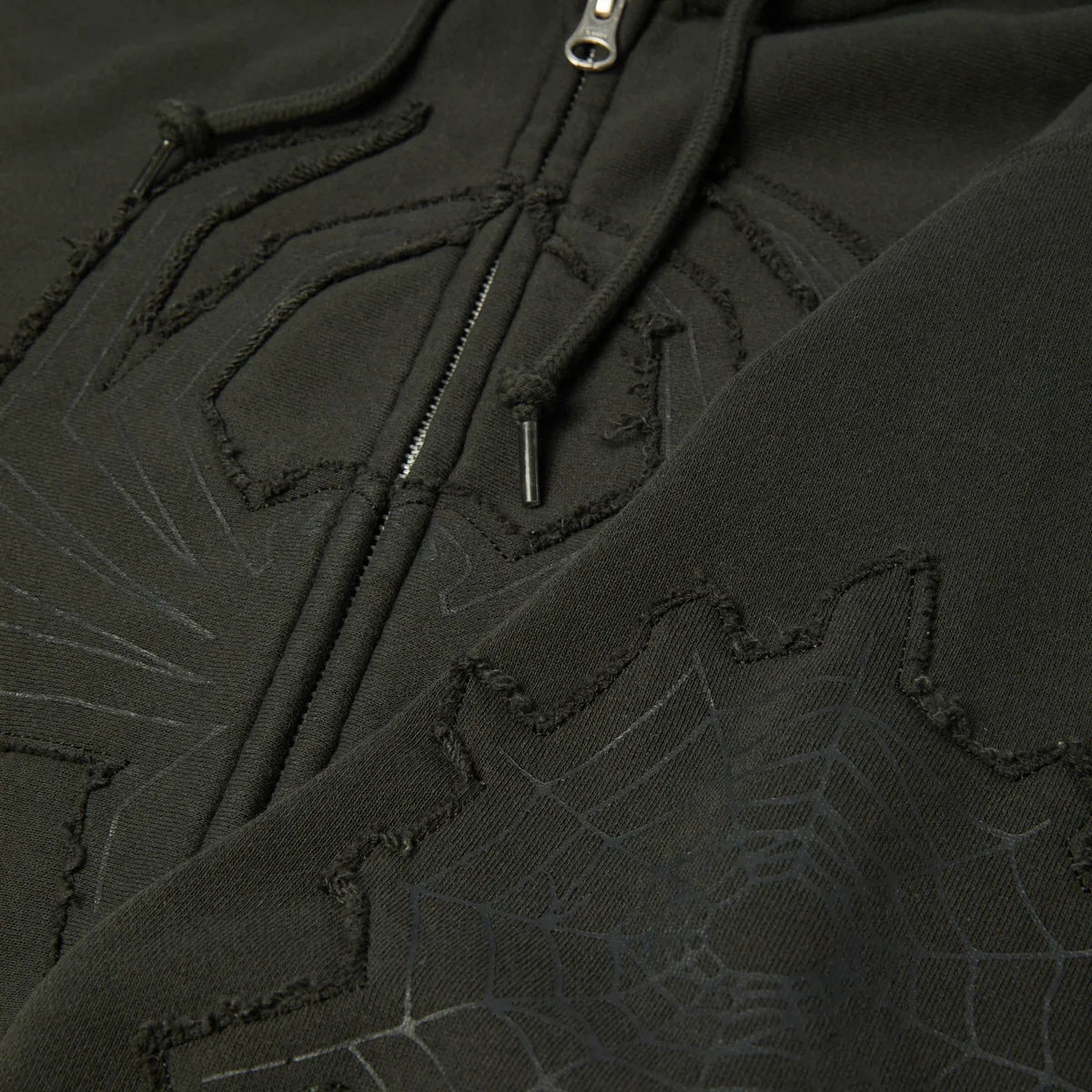 HUF Spiderman Web Full Zip Washed Hoodie
