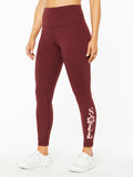 Align HR Pant 25" Red Merlot