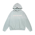 FEAR OF GOD Light Blue Raised Letter Graphic Hoodie