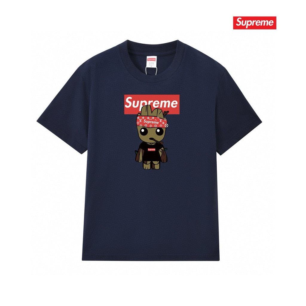 Supreme Tree Character Graphic Short-Sleeve T-Shirt