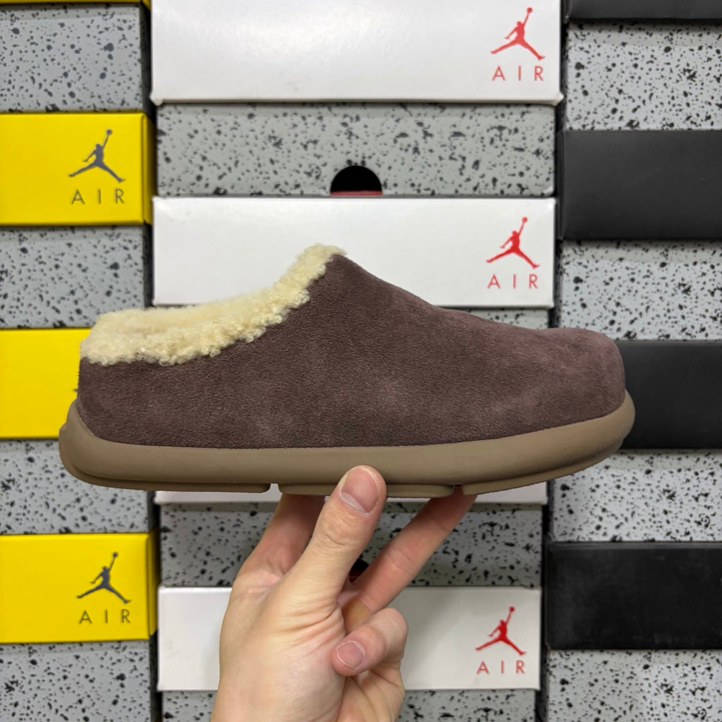 UGG Tasman Slipper – Unisex Wool-Lined Suede Moccasin in Chocolate Brown
