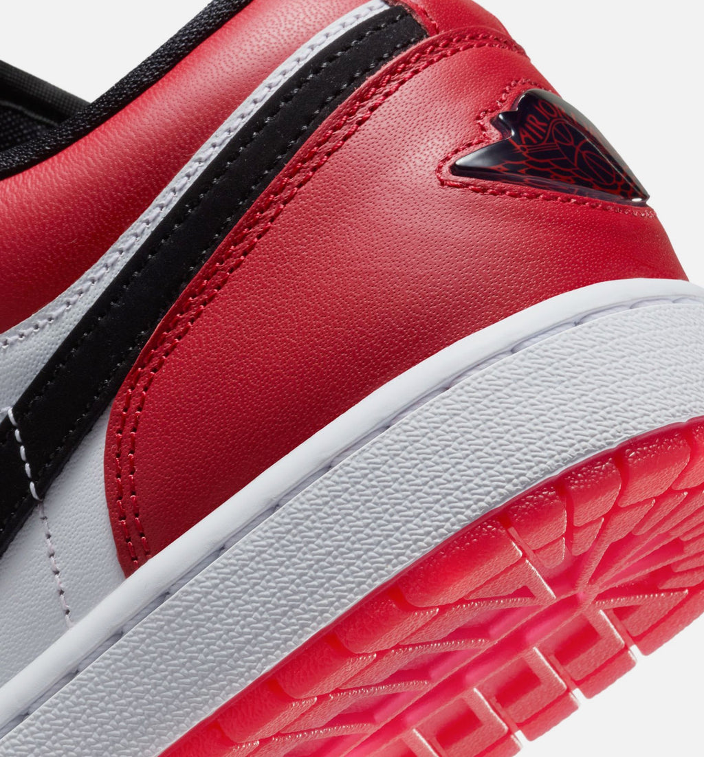Air Jordan 1 Low SE Men's – White/Varsity Red/Black
