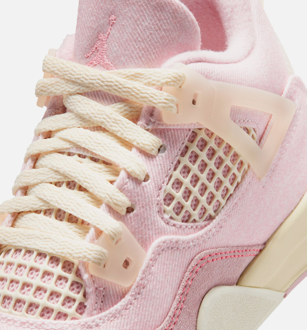 Air Jordan 4 Retro Pink Pearl And Iced Carmine Preschool Lifestyle Shoes - Pearl Pink/Iced Carmine/Coconut Milk