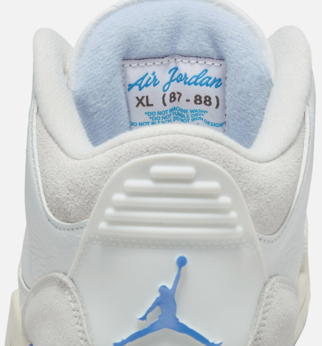 Air Jordan 3 Retro Lucky Shorts Men's Lifestyle Shoe - Summit White/Hydrogen Blue/Legend Blue