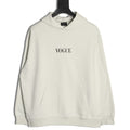Balenciaga Vogue-Print Tower Graphic Hoodie - Ivory